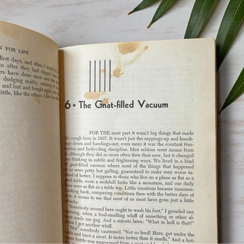 In for Life: A Convict’s Story 1953 First Edition Vintage Prison Memoir